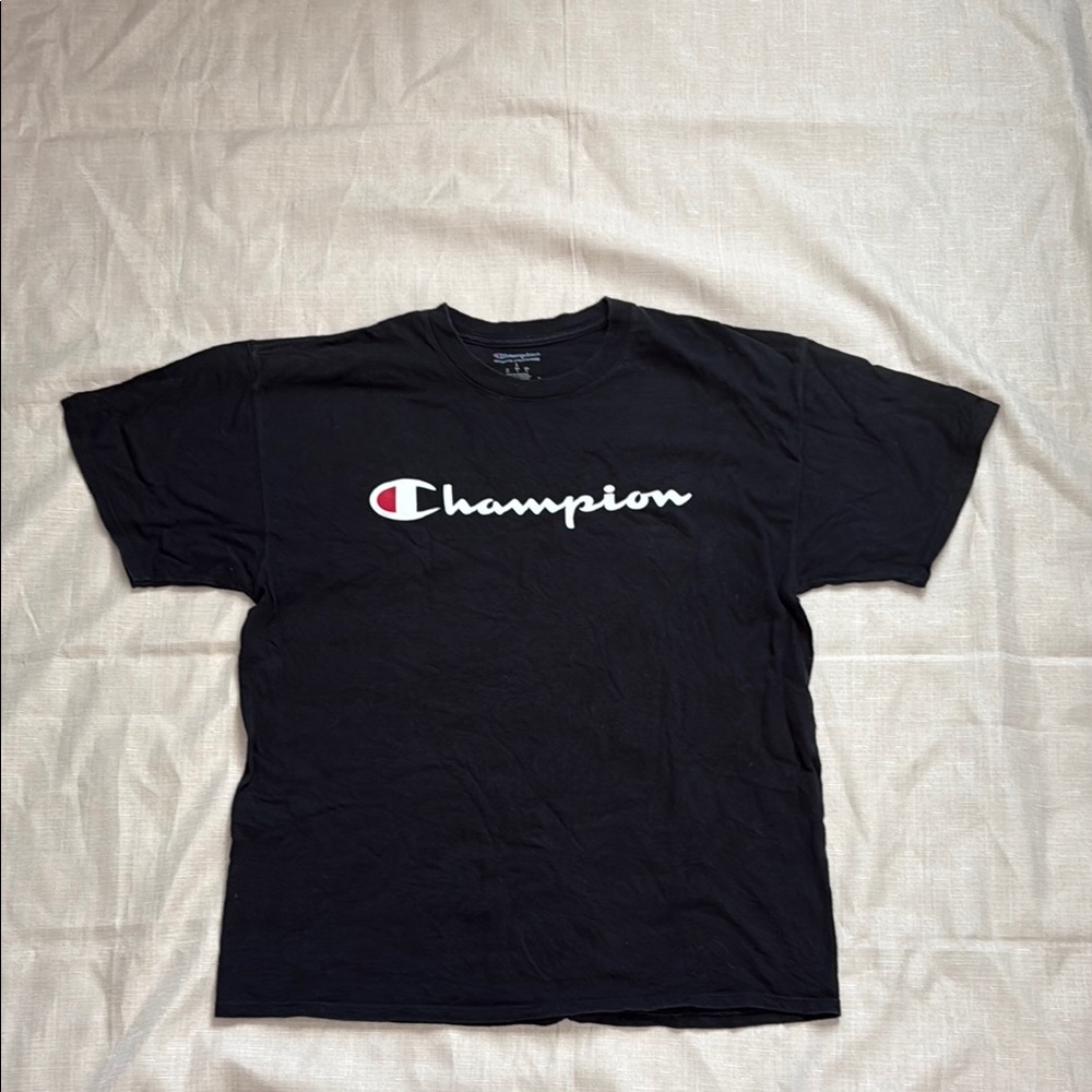 Champion Black T-Shirt